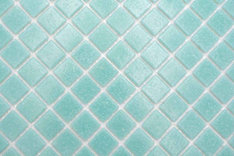Mosaic tile glass green wall tile bathroom tile shower splashback tile backsplash MOS200-A62-N_f | 10 mosaic mats