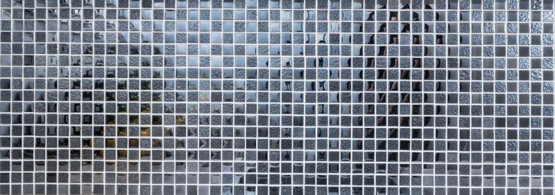 Mosaic tile Translucent black Glass mosaic Crystal chandelier black MOS88-8LU89_f | 10 mosaic mats