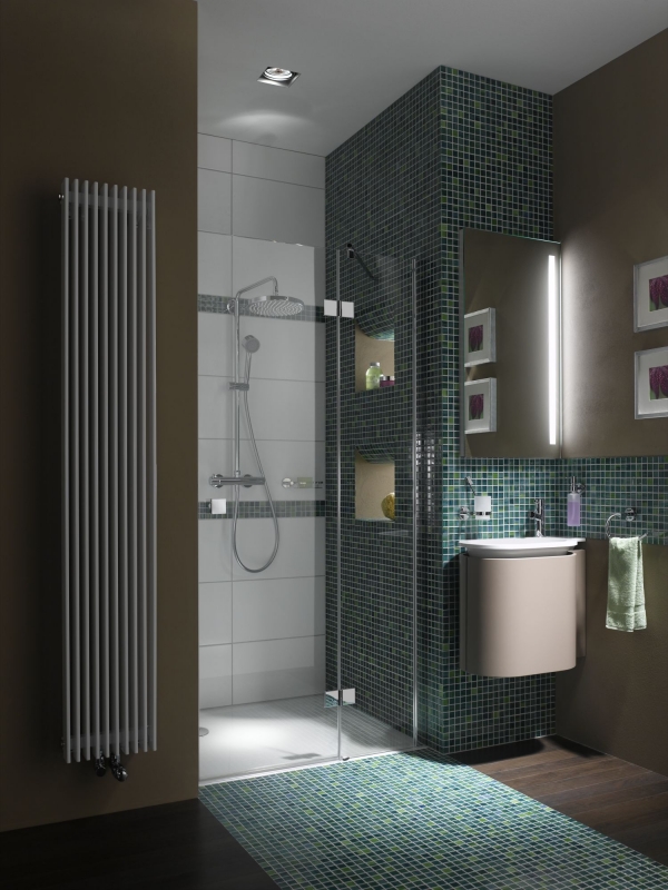 Mosaic tile Translucent green glass mosaic Crystal green MOS64-0509_f | 10 mosaic mats