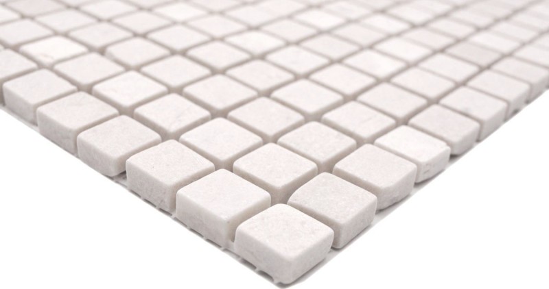 Mosaic tile marble natural stone cream Botticino Anticato MOS38-0104_f