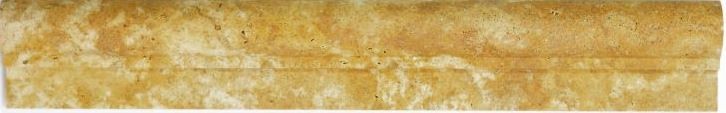 Border travertine natural stone yellow profile Ogee1 Gold Antique Travertine MOSProf-51348_f