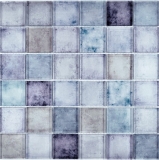 Glass mosaic blue violet mix iridescent mosaic tiles wall tile backsplash kitchen bathroom MOS88-0411_f