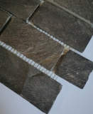 Hand-painted mosaic tile slate natural stone Brick anthracite Black Jack MOS34-0208_m