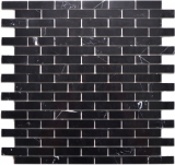 Mosaic tile Self-adhesive mosaic composite natural stone Nero kitchen wall MOS200-4M82