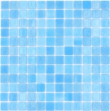 Mosaic tile Pool mosaic Swimming pool mosaic Ocean blue Bathroom shower MOS220-501R