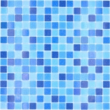 Mosaic tiles glass mosaic Classic Mix glass blue 5F paper-bonded pool mosaic swimming pool mosaic MOS210-PA339_f