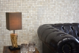 Mosaic tile Marble mosaic THUMBNAIL white Tile backsplash Kitchen shower floor MOS40-T23W_f