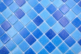 Hand sample mosaic tile glass mosaic Classic Mix glass mix blue 4F paper-bonded pool mosaic swimming pool mosaic MOS210-PA335_m