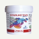 Litokol STARLIKE EVO 102 BIANCO GHIACCIO off-white I Epoxy resin adhesive joint 5 kg bucket