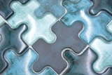 Hand pattern mosaic tile glass mosaic combi puzzle mix turquoise blue kitchen splashback bathroom MOS88-PT03_m