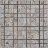 Ceramic mosaic porcelain stoneware multicolored matt wall floor kitchen bathroom shower MOS18-25CS