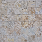 Ceramic mosaic porcelain stoneware multicolored matt wall floor kitchen bathroom shower MOS14-47CS