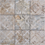 Ceramic mosaic porcelain stoneware multicolored matt wall floor kitchen bathroom shower MOS23-95CS