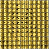 Diamond mosaic tile gold glossy wall kitchen bathroom shower MOS130-GO823