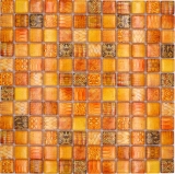 Glass mosaic mosaic tile orange glossy snake wall kitchen bathroom shower MOS68-WL44_f