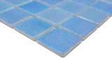 Hand pattern swimming pool mosaic pool mosaic glass mosaic light blue iridescent multicolored glossy wall floor kitchen bathroom shower MOS220-P55381_m