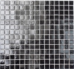 Glass mosaic mosaic tile black spots shower BATH WALL kitchen wall - MOS50-0302