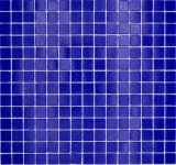 Glass mosaic Ultramarine blue Dark blue Pool mosaic Swimming pool mosaic Mosaic tile Paper-bonded MOS200-A20