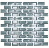 Ceramic mosaic tile wall bond composite uni forest green MOS26-0616