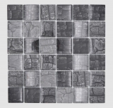 Glass mosaic mosaic tile stone look forest gray dark gray MOS88-88P