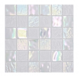 Glass mosaic mosaic tile medio flip flop iridescent white multicolored MOS66-S10-48