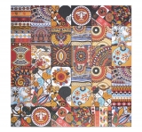 Self-adhesive mosaic mat metal retro mandala pattern mat Afrikaans ornament MOS200-U01