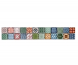 Mosaic border border mix retro ornaments Spanish look MOS18DBOR-1616