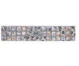 Mosaic Border Spring Flower Retro MOS18CBOR-1401