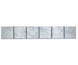 Mosaic border Glass mosaic Mosaic tile Silver structure MOS123BOR-8SB26