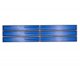 Mosaic border border rods blue speckled glossy MOS24BOR-CS46