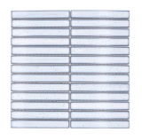 Ceramic mosaic white glossy rod-look mosaic tile kitchen wall tile backsplash bathroom shower wall MOS24-CS66_f
