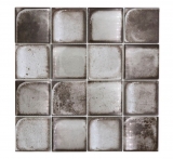 Mosaic tile glass mosaic gray glossy cement look mosaic tile kitchen wall tile mirror bathroom shower wall MOS88-S04_f