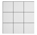 Mosaic tiles self-adhesive white matt white look mosaic tile kitchen wall tile backsplash bathroom MOS200-W01_f