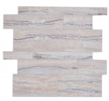 Mosaic tiles self-adhesive mix white gray gold glossy stone look mosaic tile kitchen wall tile mirror bathroom MOS200-SP06_f