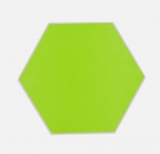 Mosaic tiles self-adhesive green matt hexagon look mosaic tile kitchen wall tile backsplash bathroom MOS200-S05_f