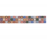 Border Border mosaic multicolored matt retro look mosaic tile kitchen wall tile mirror bathroom shower wall MOS78BOR-RB83_f