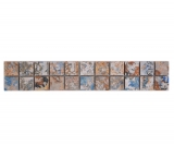 Border Border mosaic mix strong multicolored matt carpet look mosaic tile kitchen wall tile mirror bathroom shower wall MOS18BOR-25CV_f