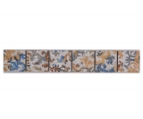 Border Border mosaic mix strong multicolored matt carpet look mosaic tile kitchen wall tile mirror bathroom shower wall MOS14BOR-47CV_f