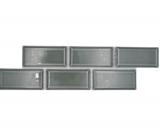 Border Border mosaic petrol glossy metro look mosaic tile kitchen wall tile mirror bathroom shower wall MOS26BORM-0218_f