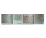 Border Border mosaic green glossy 3D look mosaic tile kitchen wall tile mirror bathroom shower wall MOS88BOR-XB20_f