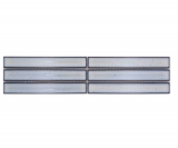 Border bordure mosaic white glossy rod look mosaic tile kitchen wall tile mirror bathroom shower wall MOS24BOR-CS66_f