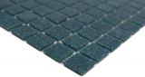 Hand-painted glass mosaic pool mosaic floating mosaic petrol blue MOS200-A58_m