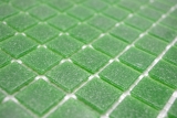 Hand sample glass mosaic pool mosaic floating mosaic green spots MOS200-A23_m