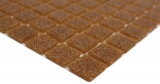 Hand-painted glass mosaic mosaic tile Brown Spots MOS200-A34_m