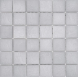 Ceramic mosaic tiles Jasba rock gray matt stone look kitchen wall bathroom tile shower wall / 10 mosaic mats