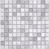 Jasba Ronda mosaic ceramic stoneware cement-mix matt cement look kitchen bathroom shower MOSJBR101 1 mat