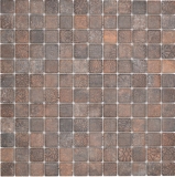 Ceramic mosaic tiles Jasba rust-mix matt rust-look kitchen wall bathroom tile shower wall / 10 mosaic mats
