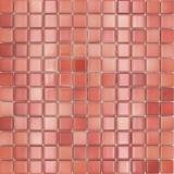 Ceramic mosaic tiles Jasba brick red mix glossy n.a. Kitchen wall bathroom tile shower wall / 10 mosaic mats