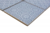 Hand-painted Jasba Clara mosaic ceramic stoneware nordic blue glossy retro look kitchen bathroom shower MOSJBC135_m