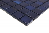 Hand pattern Jasba Agrob Buchtal Fresh mosaic ceramic stoneware deep blue mix glossy kitchen bathroom shower MOSJBF217_m